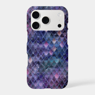 Shimmering Purple Ombre & Glitter Dragon Scales