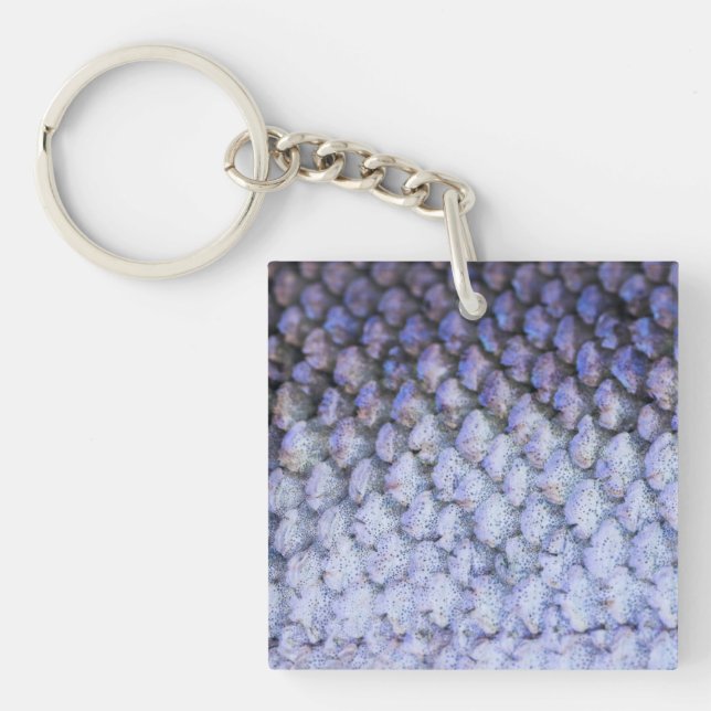 Shimmering Salmon Key Ring (Front)