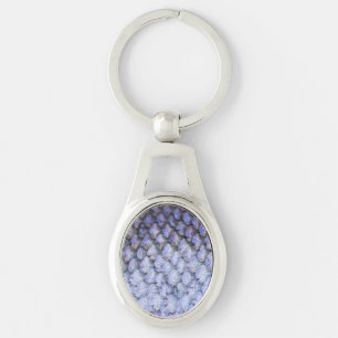 Shimmering Salmon Key Ring