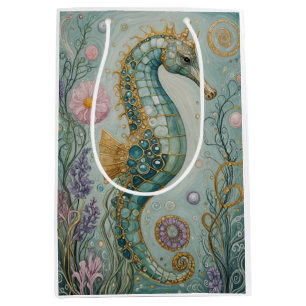 Shimmering Seahorse Sanctuary Medium Gift Bag