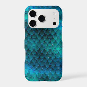 Shimmering Teal & Glitter Dragon Scales