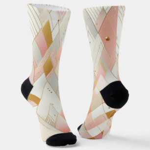 Shimmering Triangle Spectra Socks