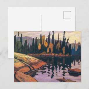 Shimmering Water Lawren Harris Postcard