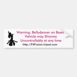 Shimmy Bumper Sticker