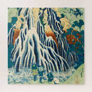 Shimotsuke Kurokami-Yama Kurifuri no Taki Japanese Jigsaw Puzzle