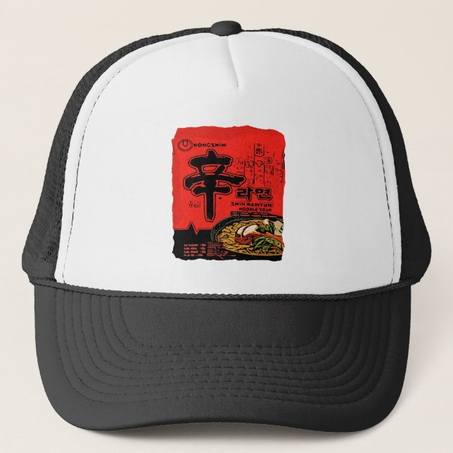 Shin Ramyun Korean Ramen  Trucker Hat (Front)