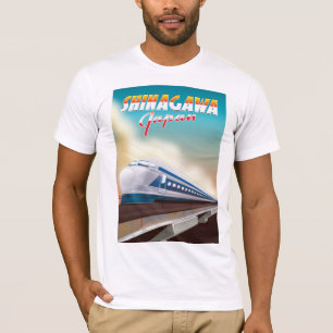 Shinagawa Japan travel poster. T-Shirt