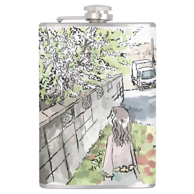 Shinaji Hip Flask (Front)
