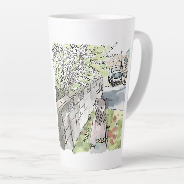 Shinaji Latte Mug (Right Angle)