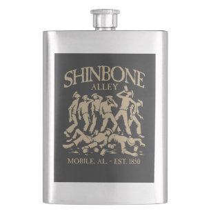 Shinbone Alley Classic Hip Flask