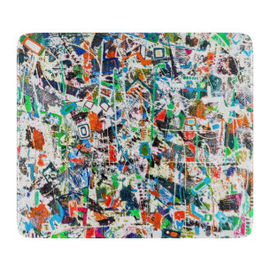 Shindig 6 Deco Glass Cutting Board