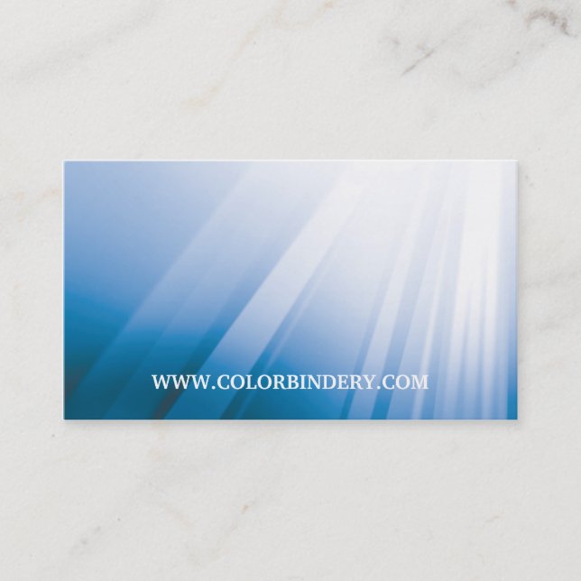Shine A Light Business Card (Front)