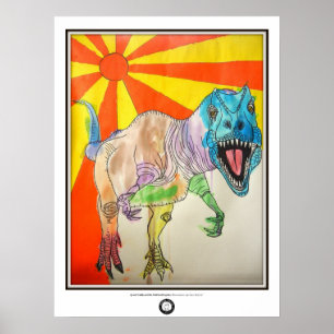 Shine-asaurus Poster