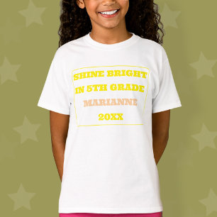 Shine Bright Back To School  T-Shirt