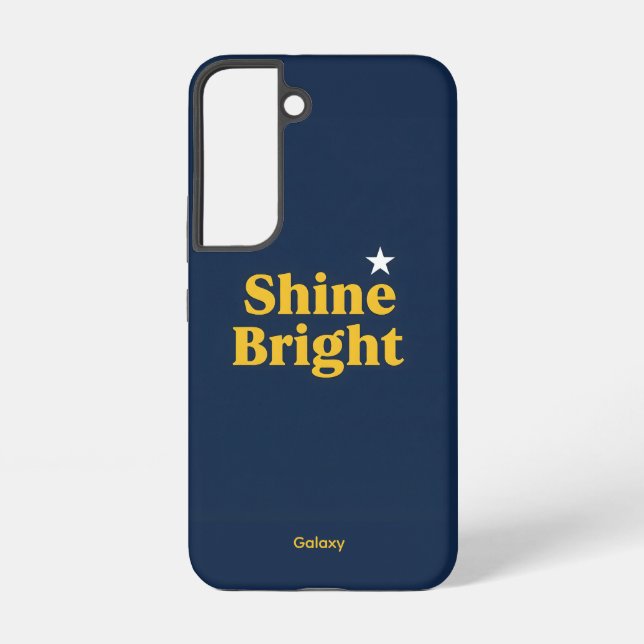 Shine Bright Dreamy Samsung Galaxy S22 Case (Back)