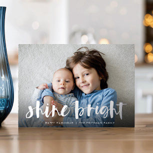 Shine Bright   Full Photo Hanukkah Silver
