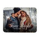 Shine Bright | Glitz Faux Glitter Photo Overlay