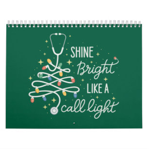 Shine Bright Like A Call Night Nurse Christmas Fun Calendar