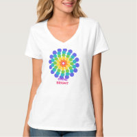 Shine Bright Rainbow Mandala T-Shirt