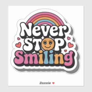 Shine Bright – Sun and Smiles Sticker