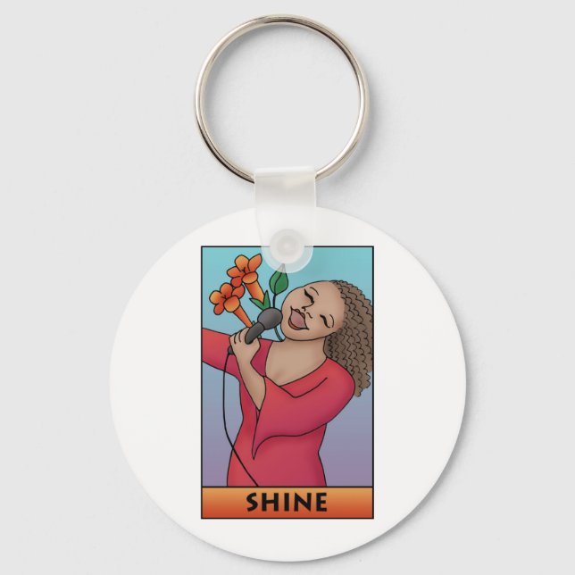 SHINE KEY RING (Front)