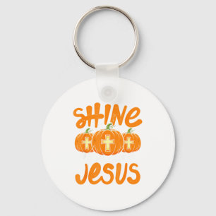 Shine Like The Light Of Jesus Christian Jack O Lan Key Ring