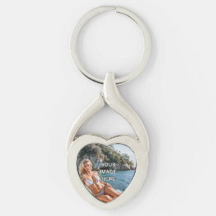SHINE! 🔑 Metal Keychain – Add Image or Text