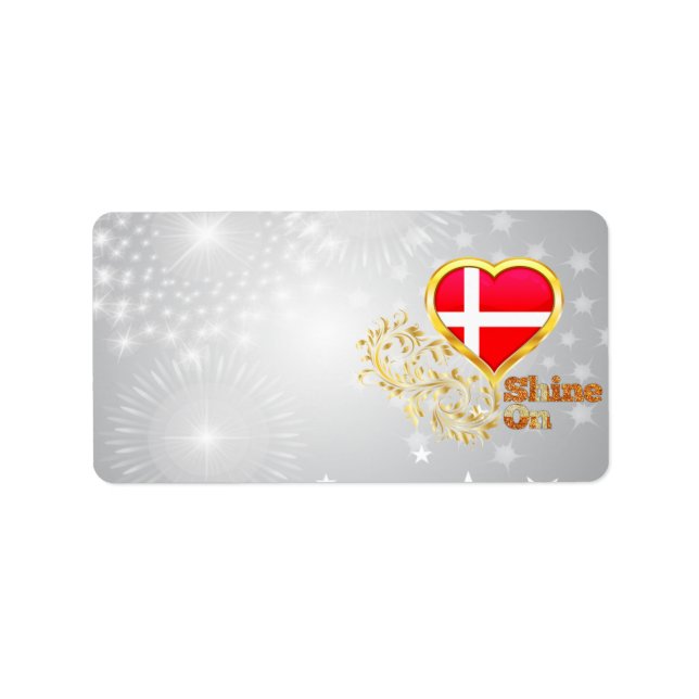 Shine On Denmark Label (Front)