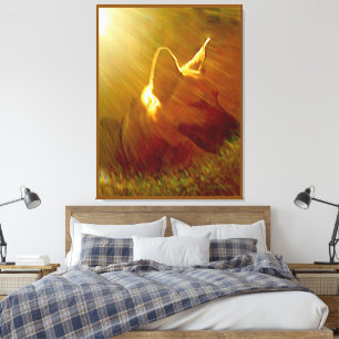 Shine On Me German Shepherd #1 Canvas Print