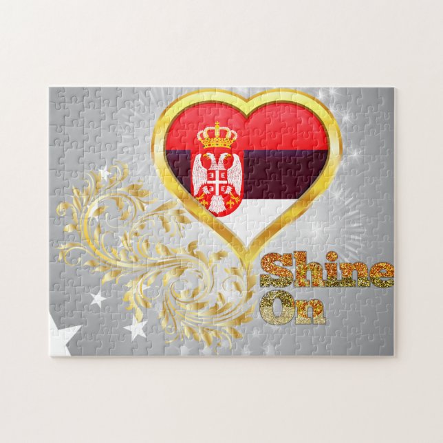 Shine On Serbia Jigsaw Puzzle (Horizontal)