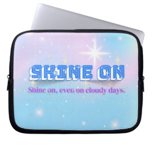 SHINE ON – Soft Rainbow Star Edition Laptop Sleeve