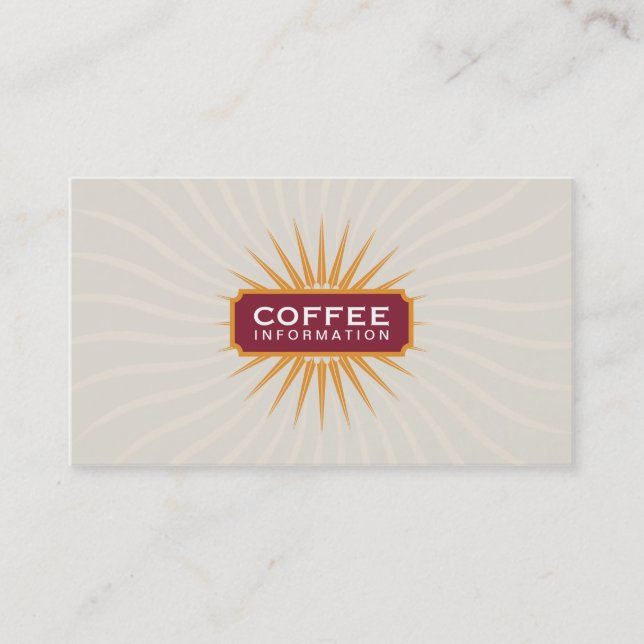 Shine Ornamental Element Business Card (Front)