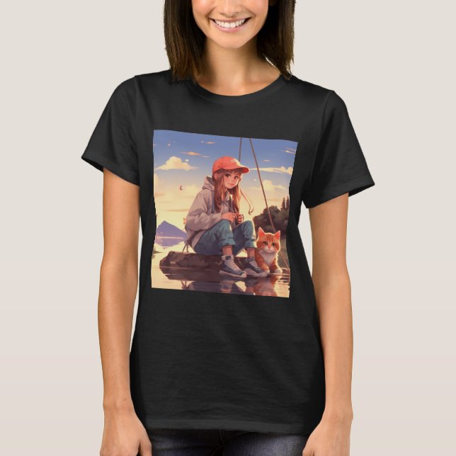 Shine over the water T-Shirt (Front)