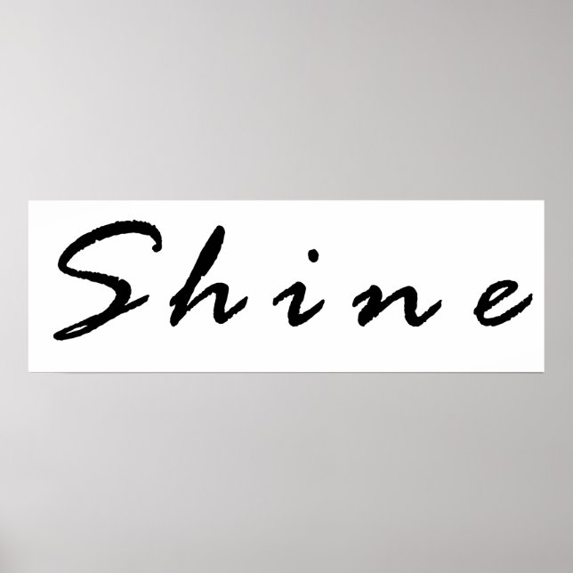 Shine Poster (Front)