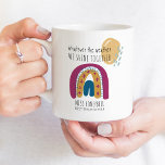 Shine Together Rainbow Weather Best Teacher Ever Coffee Mug<br><div class="desc">Personalised coffee mug for the best teacher ever! This trendy rainbow design has a cute doodle rainbow, sun and rain with with skinny font typography. The wording reads "whatever the weather we shine together [teacher name] best teacher ever" and is ready for you to personalise. Please browse my store for...</div>