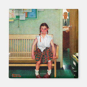 Shiner or Outside the Principal's Office Magnet