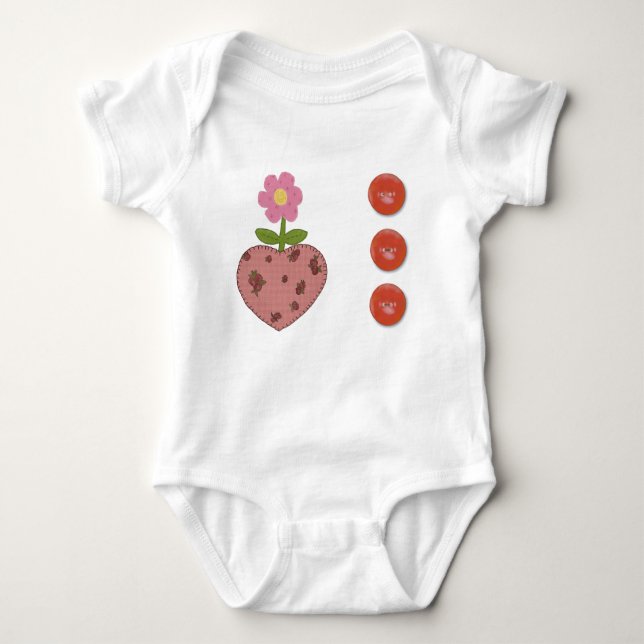 shingle baby bodysuit (Front)