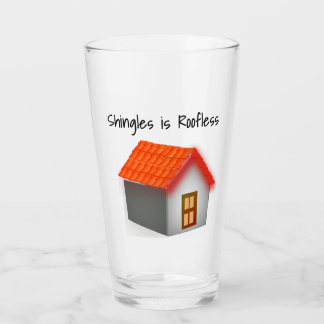 Shingles Awareness by the drink Glass