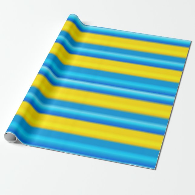 Shining Bright Diamonds-Coordinating Stripes-3- Wrapping Paper (Unrolled)