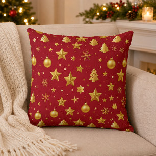 Shining Bright on Christmas Night Cushion