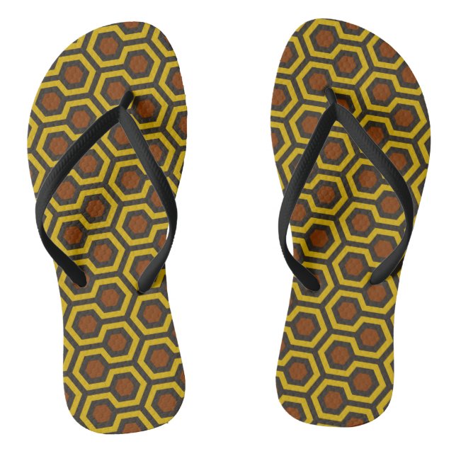 Shining Brown Jandals (Footbed)