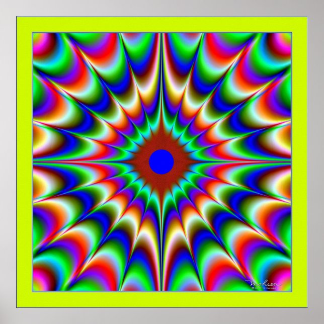 Shining Colour Embrace Poster (Front)