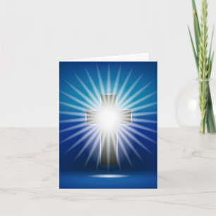 Shining Cross Card