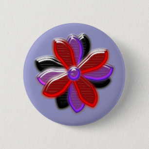 Shining Daisy Flower Button