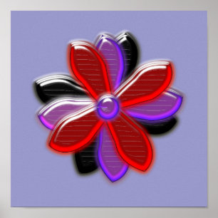 Shining Daisy Flower Print
