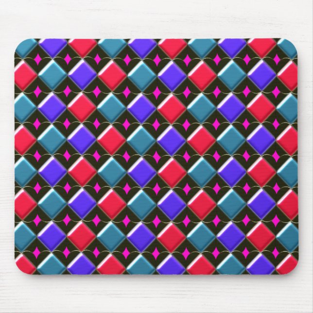 Shining diamonds Create your own Mousepad (Front)