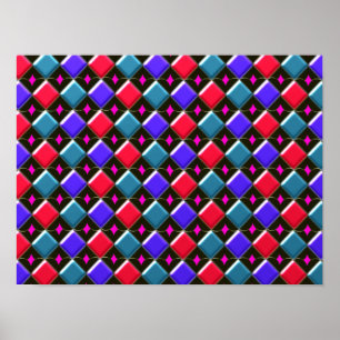 Shining Diamonds Create your own Poster
