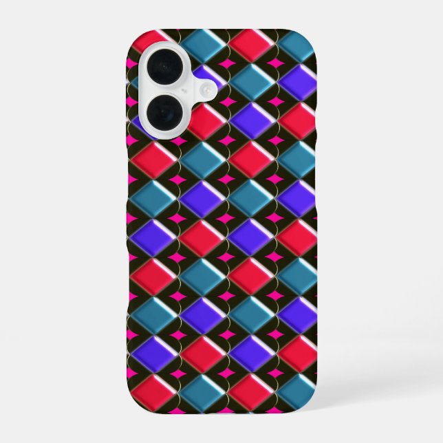 Shining Dismonds You Create iPhone 16 Case (Back)