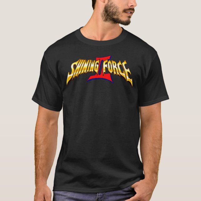 Shining Force 2 (Genesis) Title Screen T-Shirt (Front)
