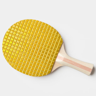 shining gold pattern textures ping pong paddle